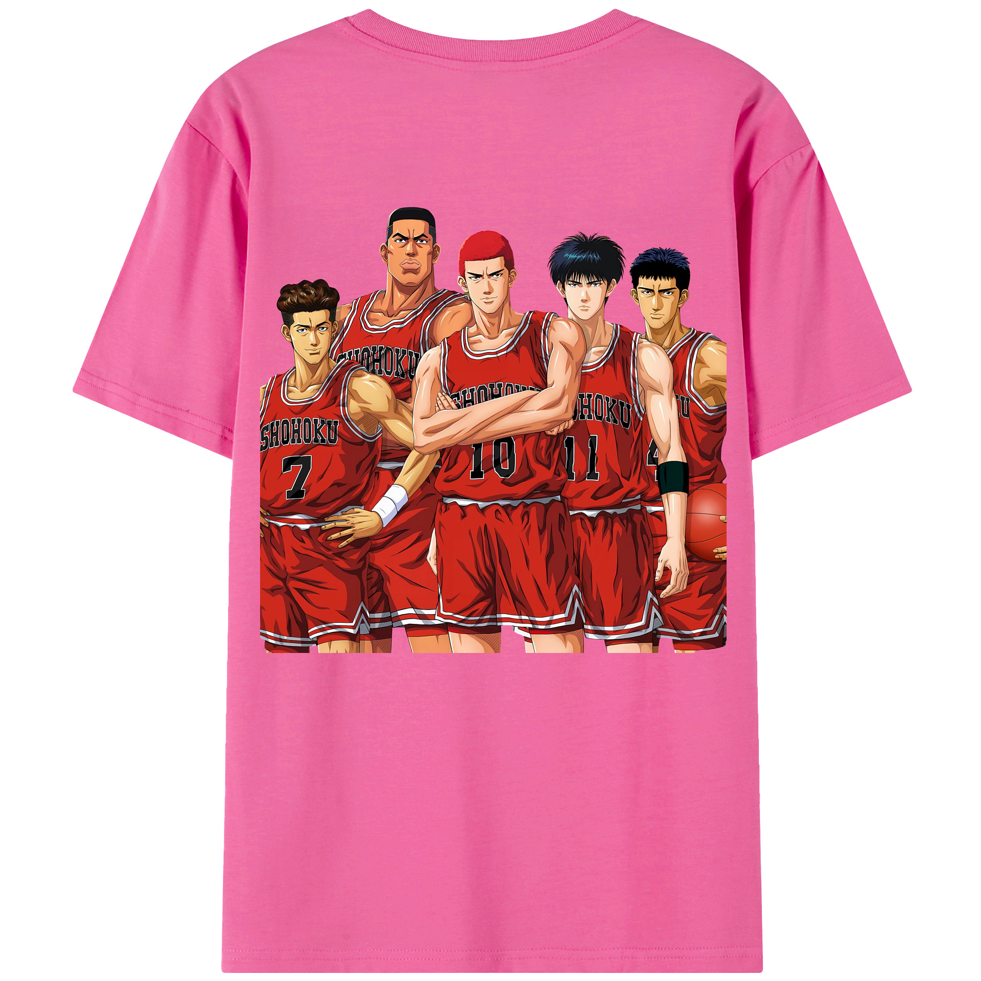 （画像用） SLAM DUNK／スラムダンク レディース半袖Tシャツ(バックプリント)